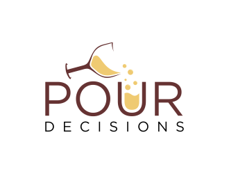 Pour Decisions  logo design by GassPoll