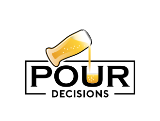 Pour Decisions  logo design by serprimero