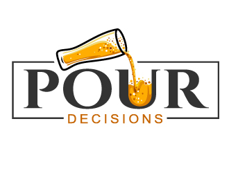 Pour Decisions  logo design by Sandip