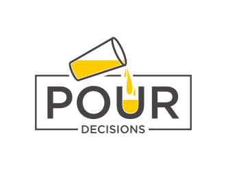 Pour Decisions  logo design by GemahRipah