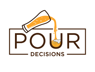 Pour Decisions  logo design by Mirza