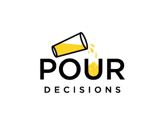 Pour Decisions  logo design by wongndeso