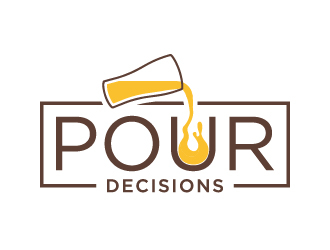 Pour Decisions  logo design by cybil