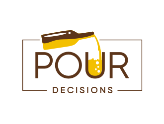 Pour Decisions  logo design by coco