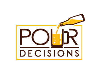 Pour Decisions  logo design by Foxcody