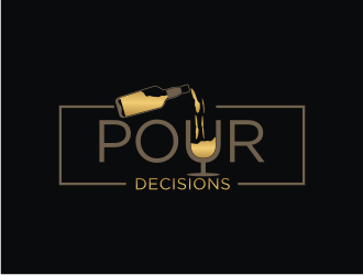 Pour Decisions  logo design by cecentilan