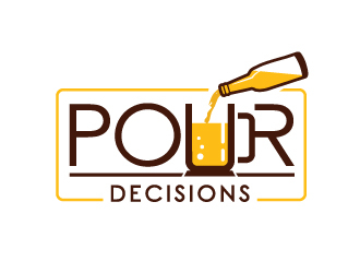 Pour Decisions  logo design by Foxcody