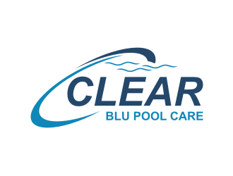 Clear BLU Pool Care logo design by lintinganarto