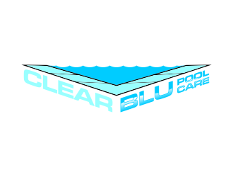 Clear BLU Pool Care logo design by savana