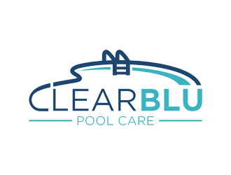 Clear BLU Pool Care logo design by Rizqy