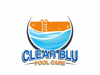 Clear BLU Pool Care logo design by irfan1207