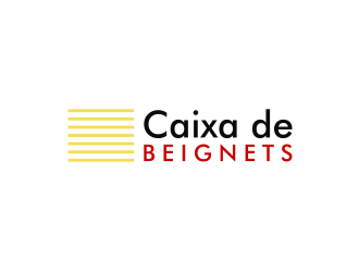 Caixa de Beignets logo design by mbamboex
