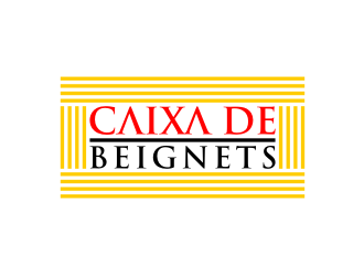 Caixa de Beignets logo design by Zhafir