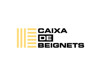 Caixa de Beignets logo design by wongndeso