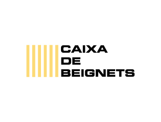 Caixa de Beignets logo design by wongndeso