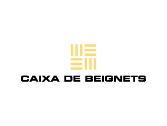 Caixa de Beignets logo design by wongndeso