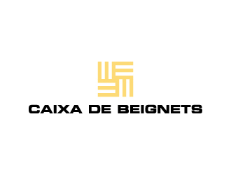 Caixa de Beignets logo design by wongndeso