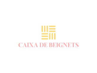 Caixa de Beignets logo design by wongndeso