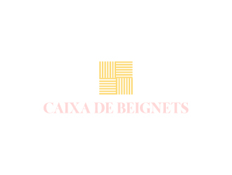 Caixa de Beignets logo design by wongndeso
