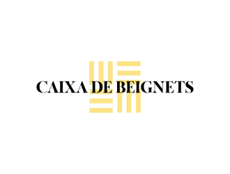 Caixa de Beignets logo design by wongndeso