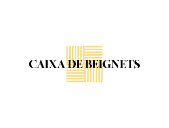 Caixa de Beignets logo design by wongndeso