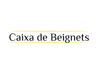 Caixa de Beignets logo design by puthreeone