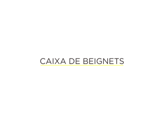 Caixa de Beignets logo design by dayco