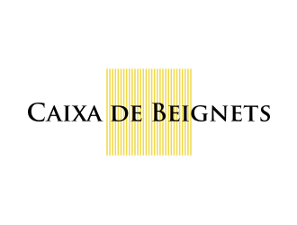 Caixa de Beignets logo design by puthreeone