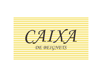 Caixa de Beignets logo design by pel4ngi