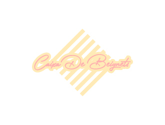 Caixa de Beignets logo design by wongndeso