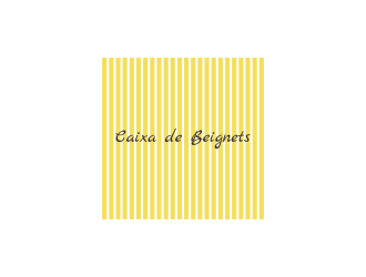 Caixa de Beignets logo design by pel4ngi