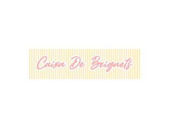 Caixa de Beignets logo design by wongndeso