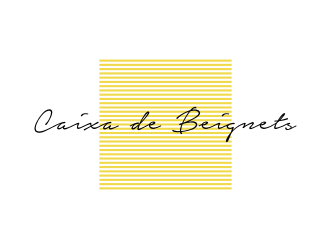 Caixa de Beignets logo design by puthreeone