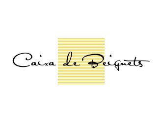 Caixa de Beignets logo design by puthreeone