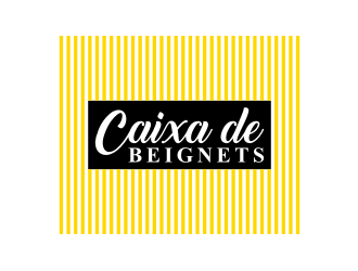 Caixa de Beignets logo design by Zhafir