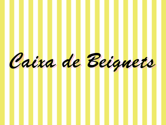 Caixa de Beignets logo design by GassPoll