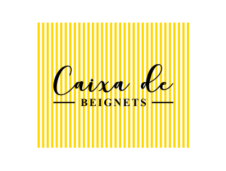 Caixa de Beignets logo design by Zhafir
