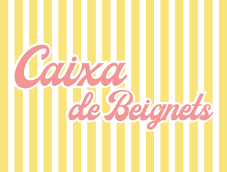Caixa de Beignets logo design by cybil