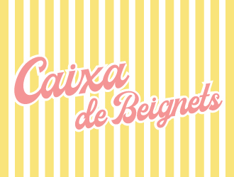 Caixa de Beignets logo design by cybil