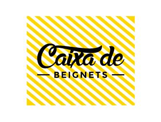 Caixa de Beignets logo design by Zhafir