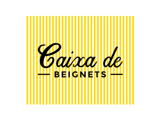 Caixa de Beignets logo design by Zhafir