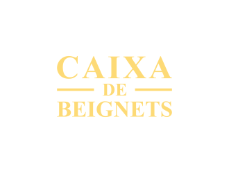 Caixa de Beignets logo design by .::ngamaz::.