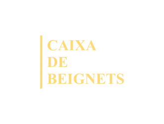 Caixa de Beignets logo design by .::ngamaz::.