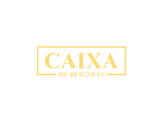 Caixa de Beignets logo design by .::ngamaz::.
