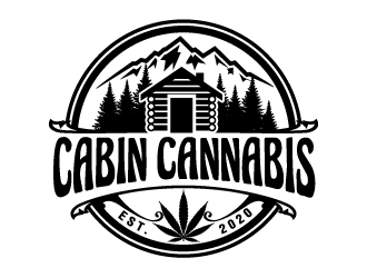 Cabin Cannabis logo design by jaize