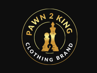 Pawn 2 King Clothing Brand logo design by senja03