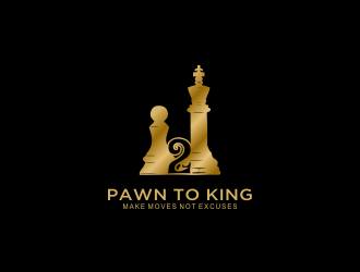 Pawn 2 King Clothing Brand logo design by Mahrein