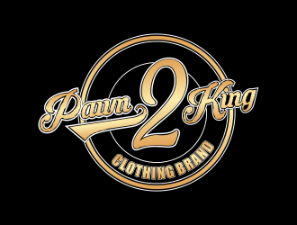 Pawn 2 King Clothing Brand logo design by giphone