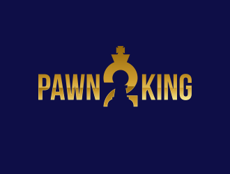 Pawn 2 King Clothing Brand logo design by habennagen