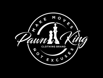 Pawn 2 King Clothing Brand logo design by kopipanas